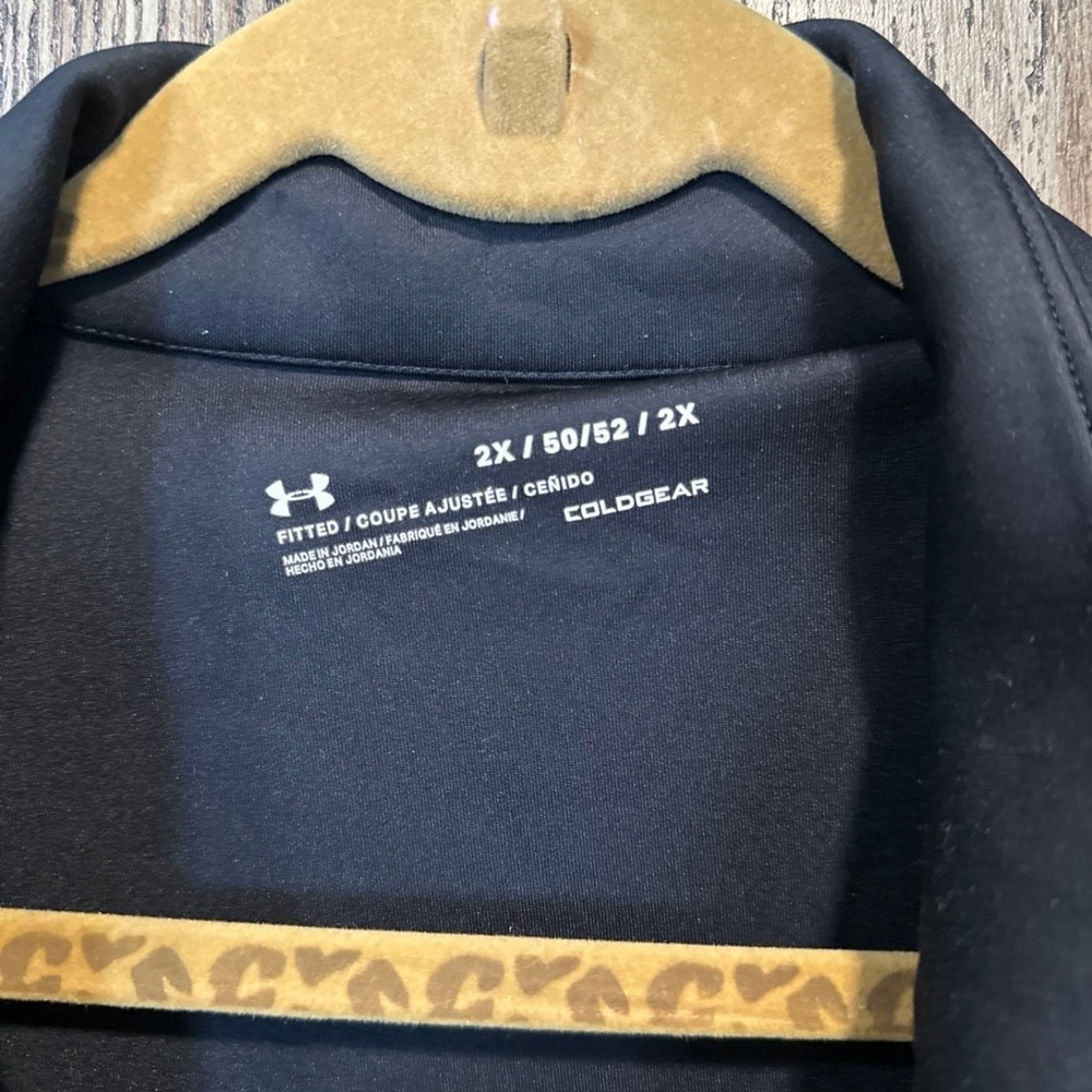 Under Armour Plus Size Women's ColdGear® Armour ½ Zip - Picture 3 of 5